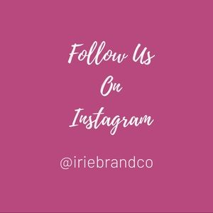Follow us on Instagram @iriebrandco 🖤